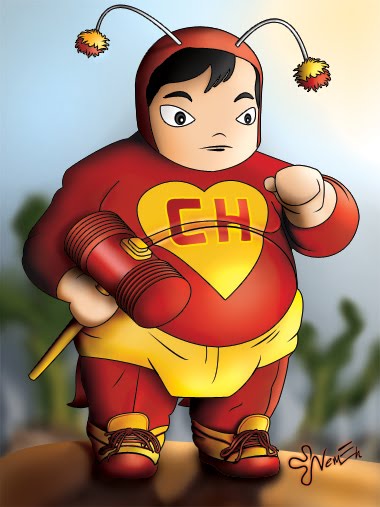 Os super heróis gordinhos Os super heróis gordinhos