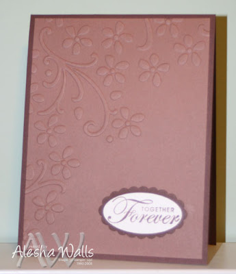Easy Chocolate Wedding invitation