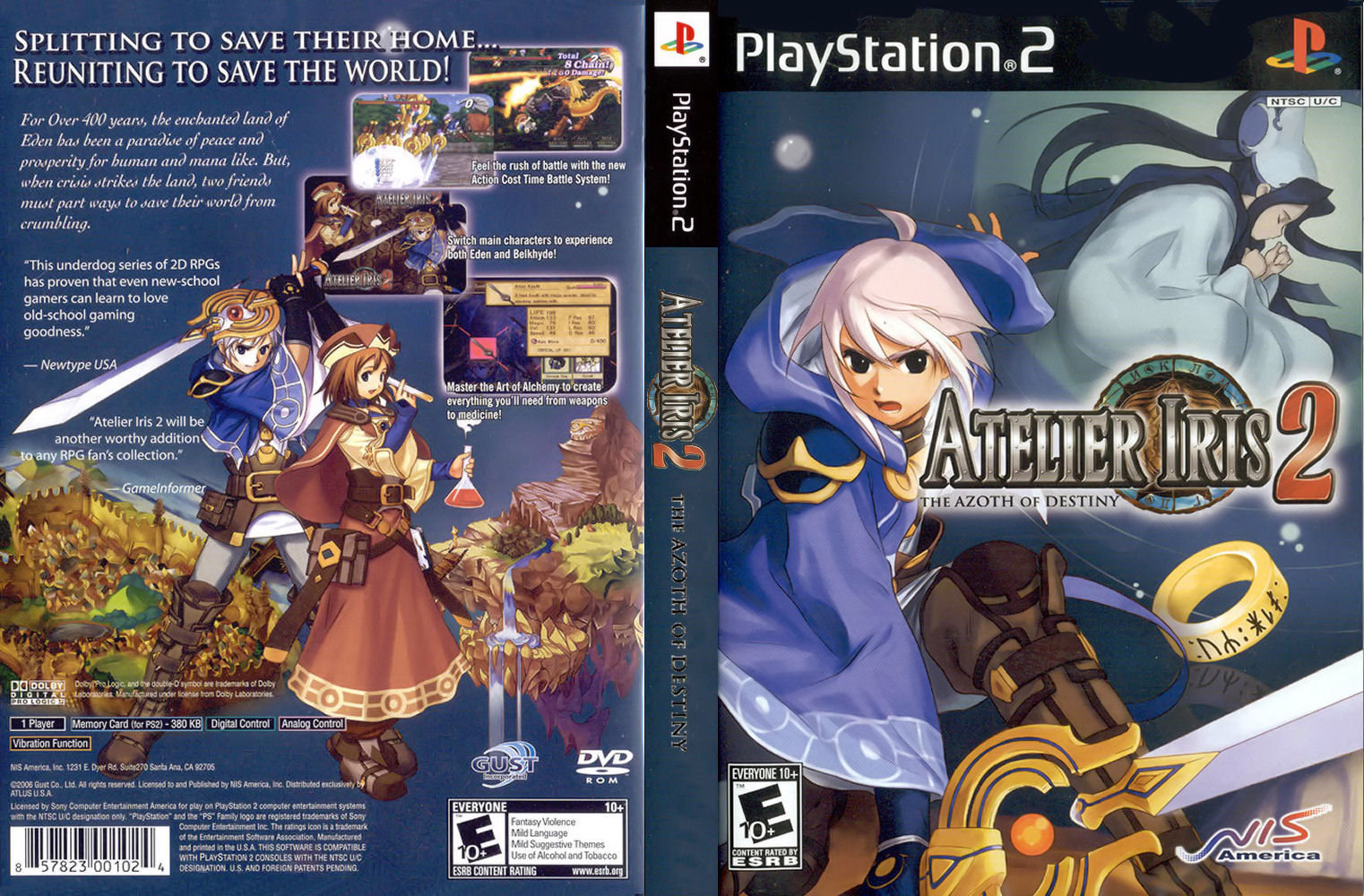 Download - Atelier Iris 2 - The Azoth of Destiny - PS2 - ISO Download - Atelier Iris 2 - The Azoth of Destiny - PS2 - ISO