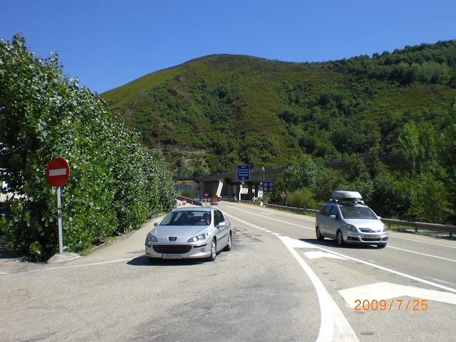 Ruta  de Leon a Galicia