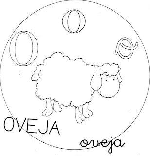 ABECEDARIO PARA COLOREAR-LETRA O : ACTIVIDADES PARA NIÑOS