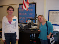 Ashley and I at the Montgomery High School's ACCESS Lab