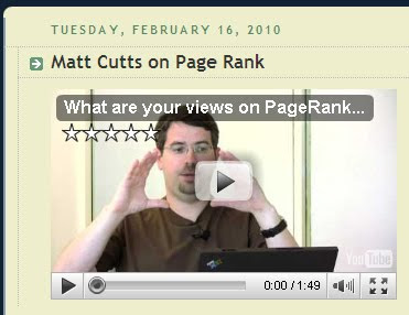 You Tube Video on Blogger You Tube Video on Blogger