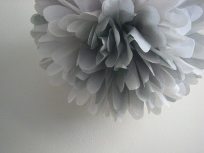 Gray Poms from PomLove on Etsy Gray Poms from PomLove on Etsy
