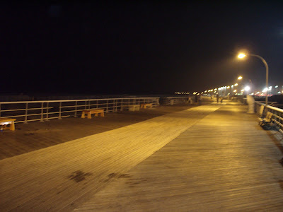 Another shot of the board walk.