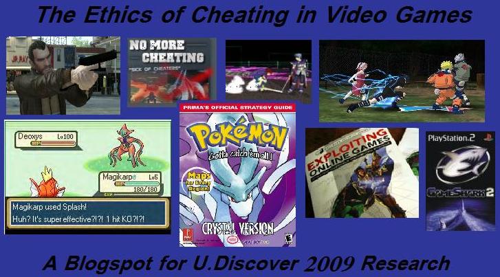 Ethics of Cheating in Video Games