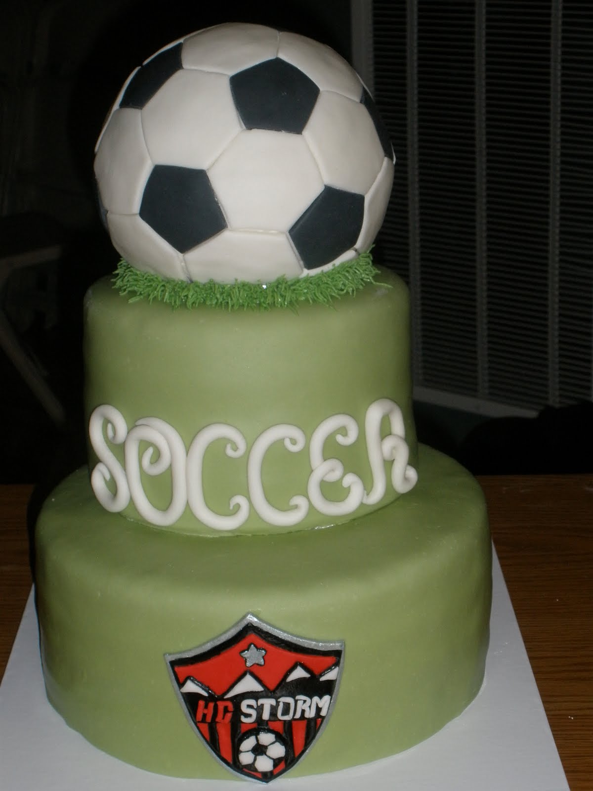 It's a piece of cake: Soccer Ball Cake