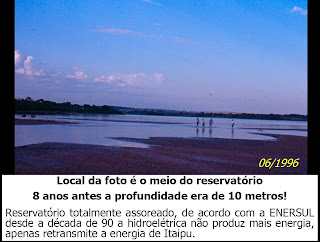 Sergius Gandolfi - desmatamento acaba com hidrelétrica de Assis Chateaubriant