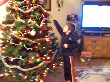 spencer decorating the tree