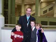 daniel and our kids at graduation