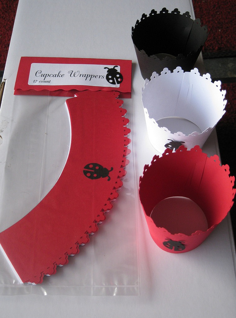 Ladybug Cupcake Liners Ladybug Cupcake Liners