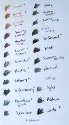 tinted charcoal colors
