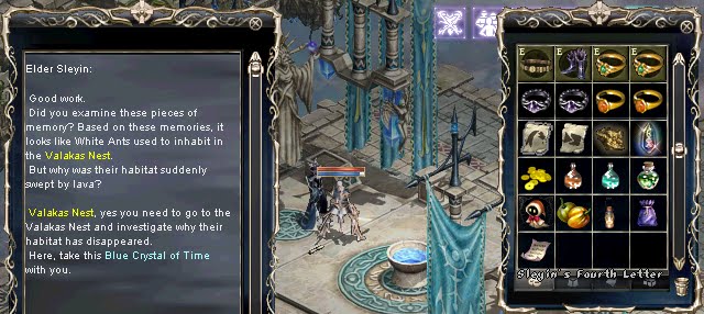 noobsrus illusionist level 45 quest the letter memory fragments