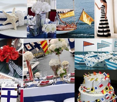rustic nautical wedding theme Wedding Styling Vintage Nautical Theme