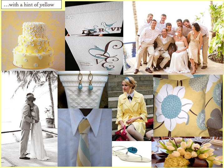 GET THE LOOK Teal Lemon Themed Wedding Blue Yellow weddings GET THE LOOK Teal Lemon Themed Wedding Blue Yellow weddings