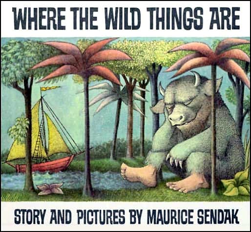 tif talks books where the wild things are by maurice sendak where the wild things are book