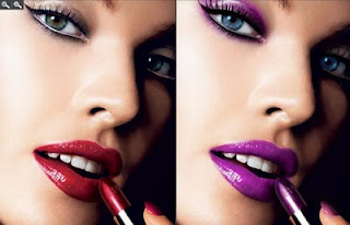 EllyJ: Glamour style makeup.