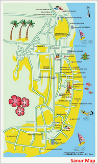 Peta Wisata Sanur ~ HEAVENLAND