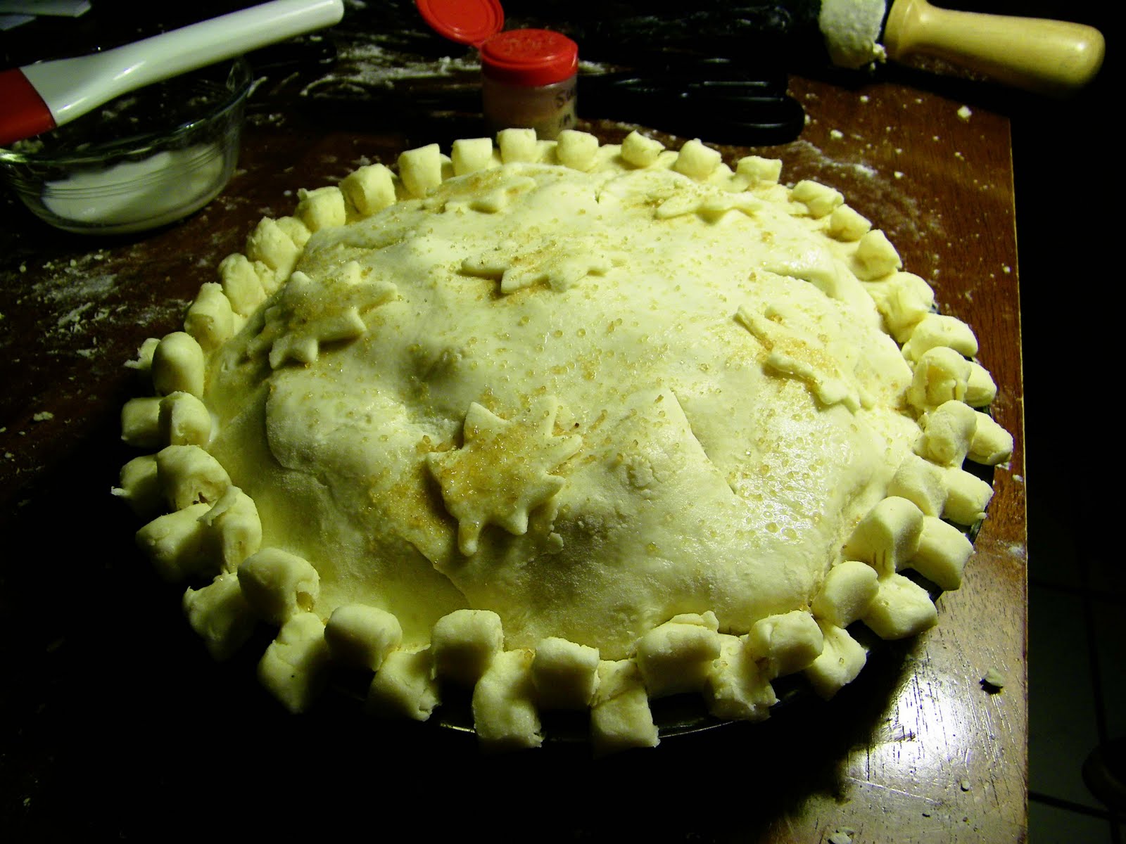 Challengers of the Unknown Pie Are Squared Pink Lady Apple Pie