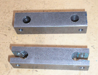 One arm slots sawn