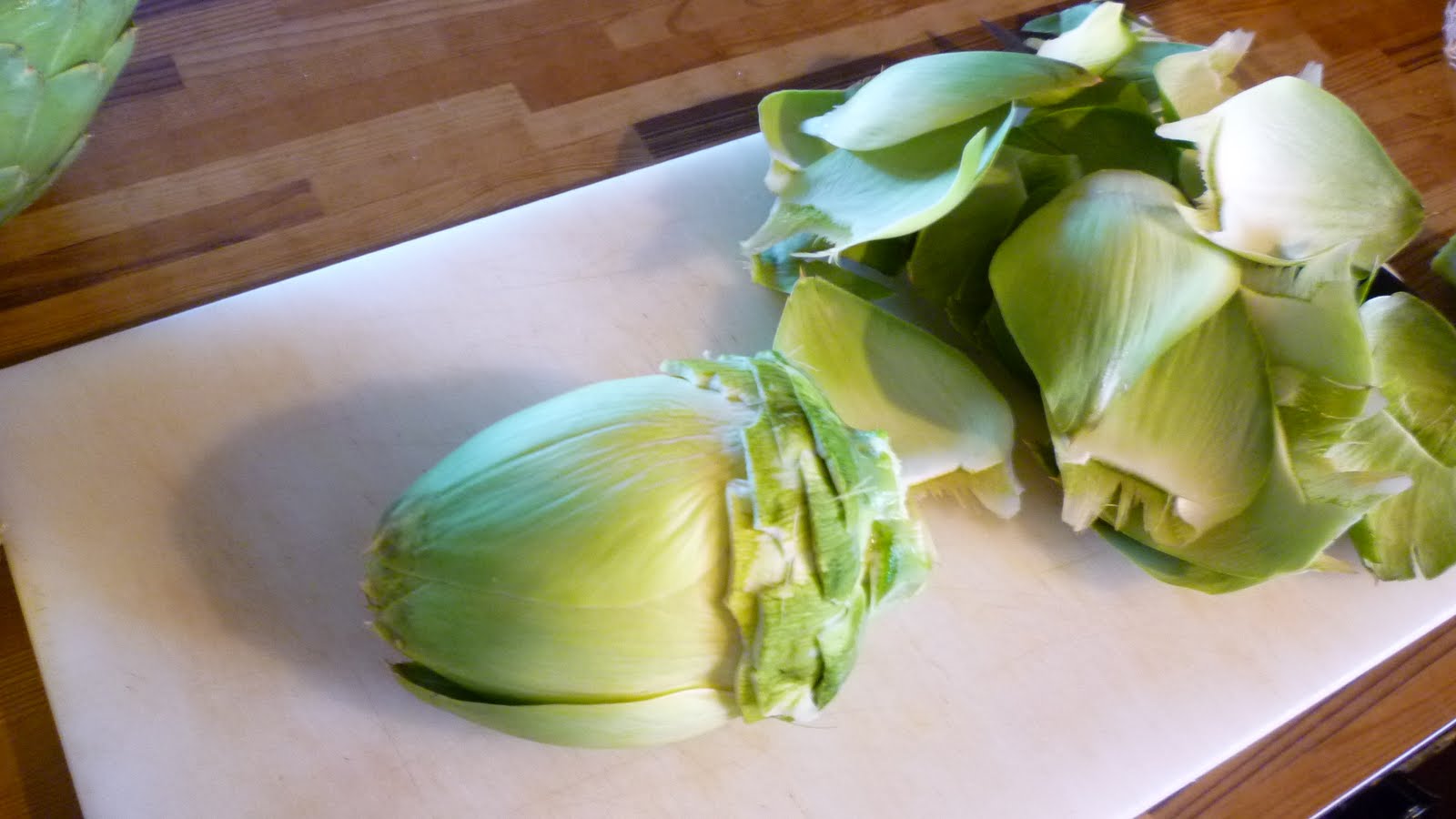 For Love of the Table How to Turn an Artichoke