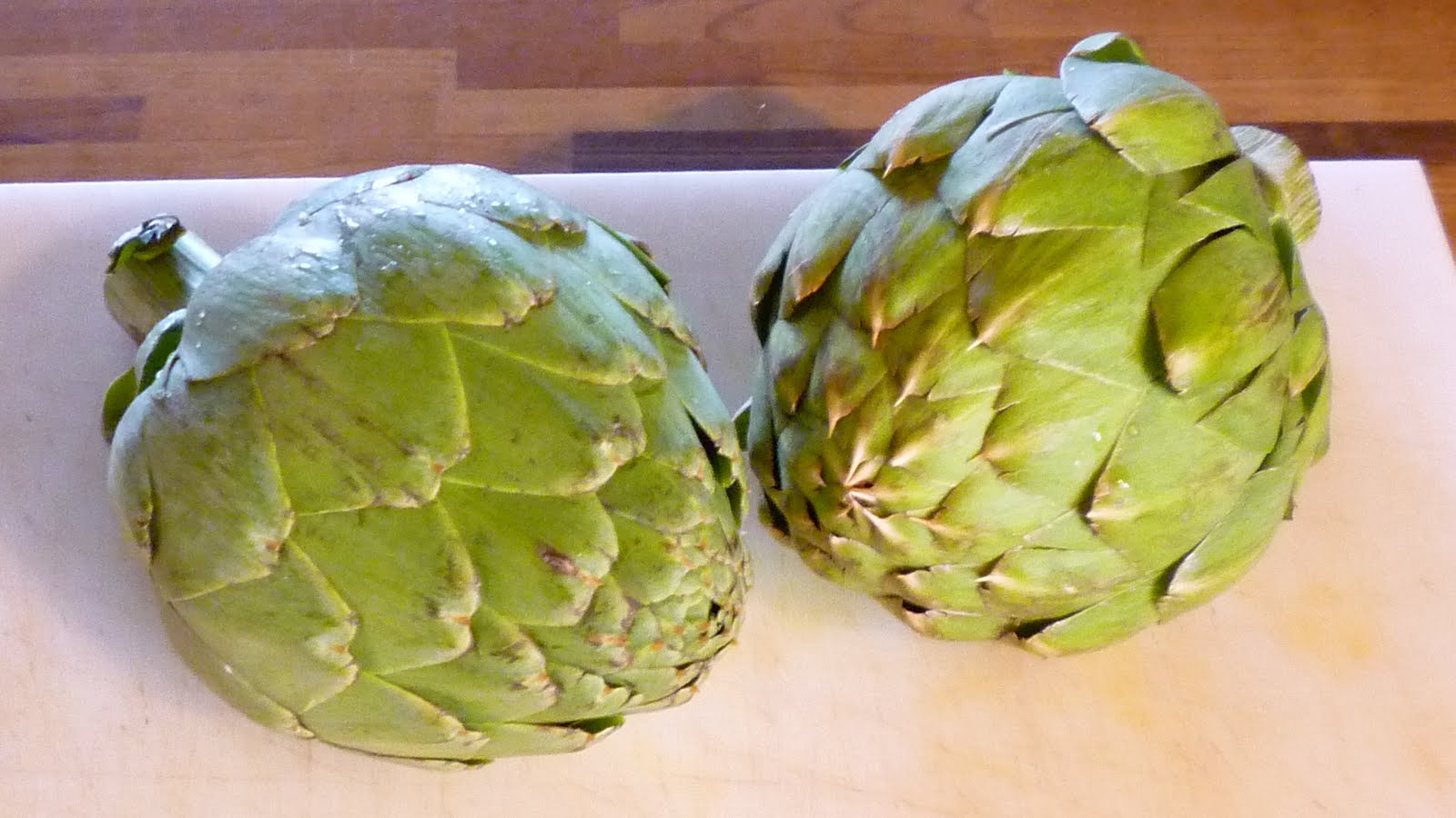 For Love of the Table How to Turn an Artichoke