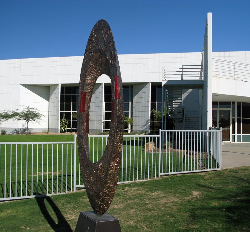 Touch the wind... Tucson Jewish Community Center Sculpture Garden