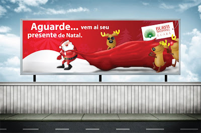 Agência Onza cria para o natal do Buriti Shopping