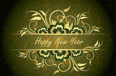 Desktop Wallpaper Happy  Year on Dandelion Seeds Wallpaper  Happy Green New Year Wallpaper  The