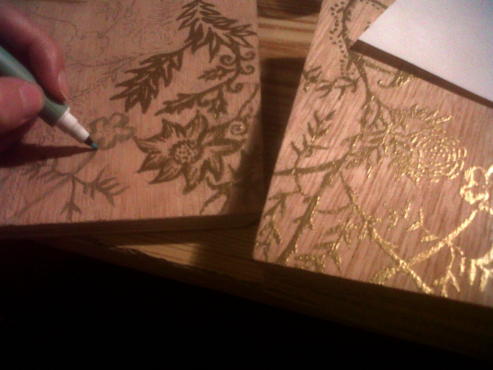 wood embossing