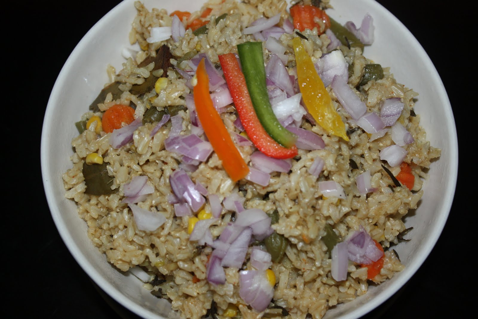 Recipes and Tips To Fight M.S. Vegetable Brown Rice with Herbs