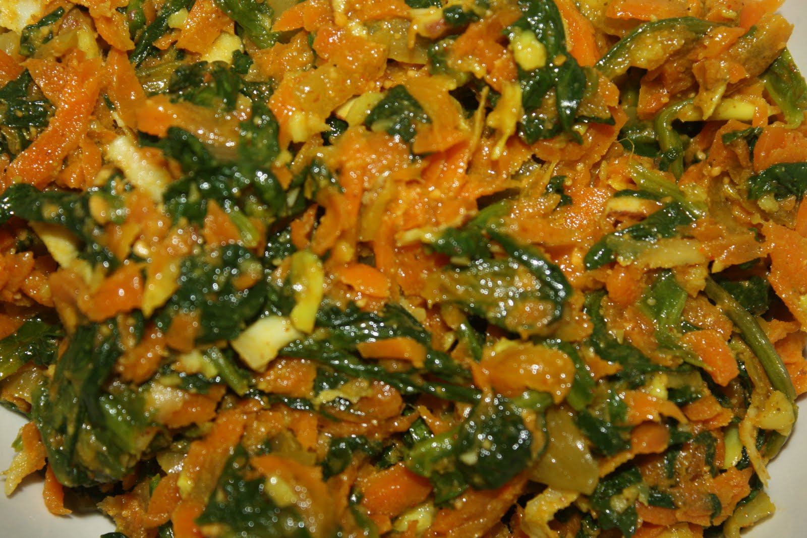 Recipes and Tips To Fight M.S. CarrotSpinach Stir Fry