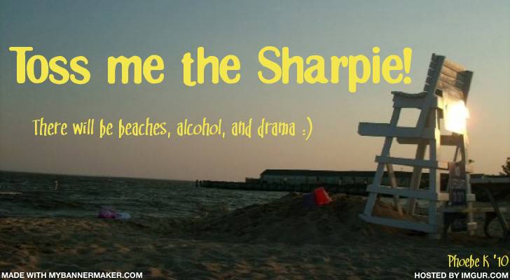 Toss Me the Sharpie!
