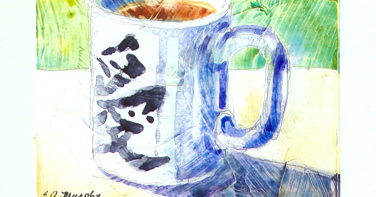 ARThouse Studio School Painting watercolor on gessoed board