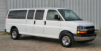 15 Passenger Ford Econoline Van