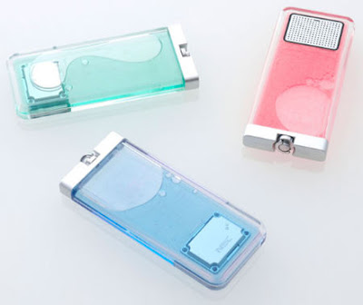 Nec Flask Cell Phone Is Pure Liquid Gold Color phone