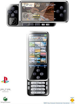 Sony Ericsson PSP Phone Concept Sony Ericsson