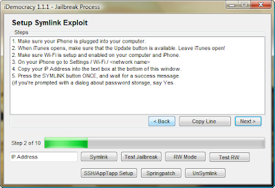 iDemocracy Windows 1.1.1 Jailbreak + 3rd Party Application Install Tool Released