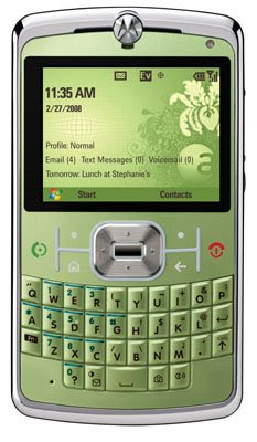 Motorola Q 9c Lime motorola mobile