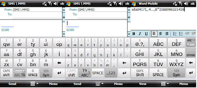 HTC Diamond Keyboard