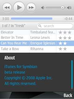 iTunes for S60 smart-phones