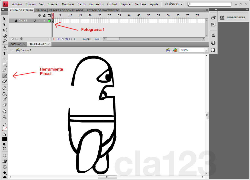 Crear una animación - Flash Crear una animación - Flash