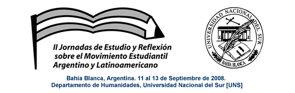 2das Jornadas de Estudio y Reflexión sobre el Movimiento Estudiantil Argentino y Latinoamericano