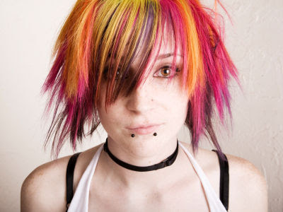 female punk hairstyles. Emo Punk Hairstyles.1