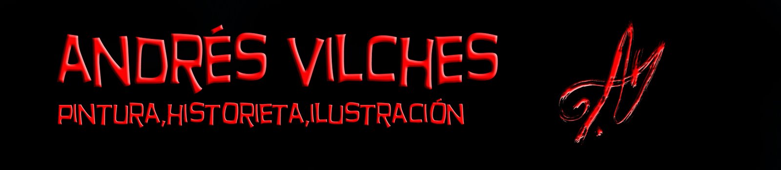 ANDRES VILCHES pintura ilustracion e historieta