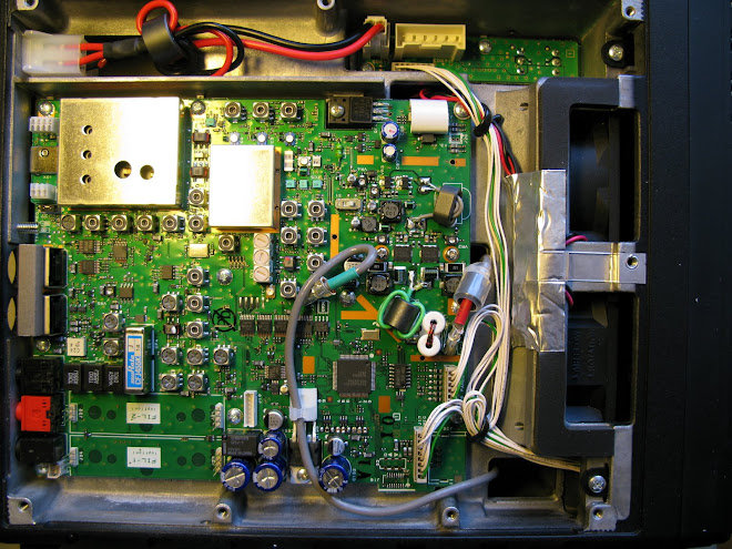 FT-897D Top view Receiver