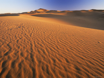 Из пустинята Сахара. 321-4086sand-dunes-in-erg-chebbi-sand-sea-sahara-desert-near-merzouga-morocco-north-africa-africa-posters