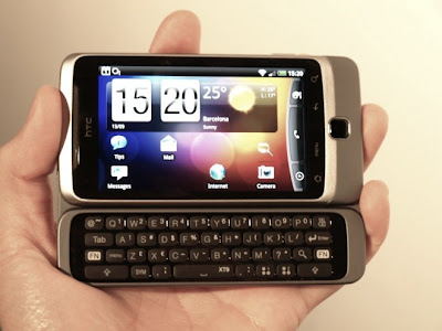 HTC Desire Z QWERTY Keyboard