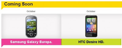 HTC Desire HD Three UK