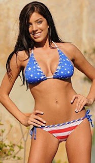 Fireworks Flash Long Slider Top Bikini pictures images pics photos gallery